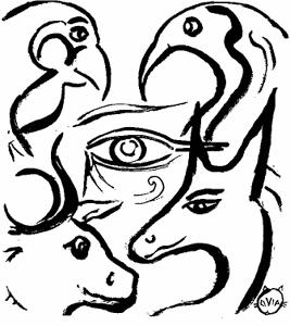 Divine Birds and Beasts